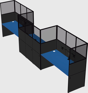 Rectangular cubicles