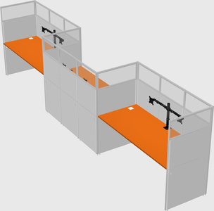Rectangular cubicles