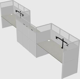 Rectangular cubicles