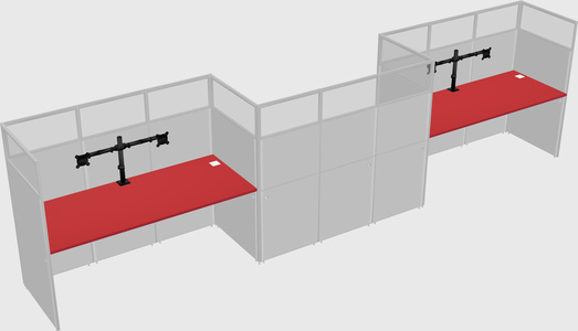Rectangular cubicles