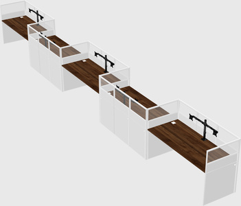 Rectangular cubicles