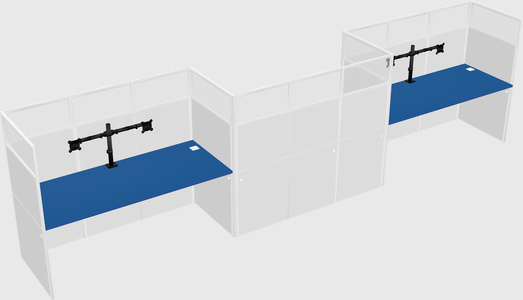 Rectangular cubicles