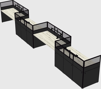Rectangular cubicles