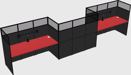 Cabines rectangulaires