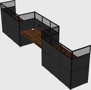 Rectangular cubicles