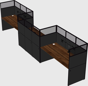 Rectangular cubicles