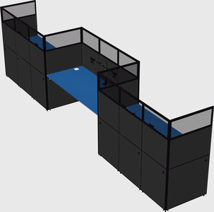 Rectangular cubicles