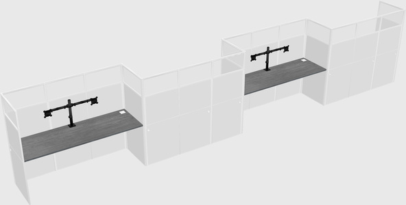 Cabines rectangulaires