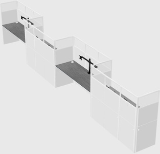 Cabines rectangulaires