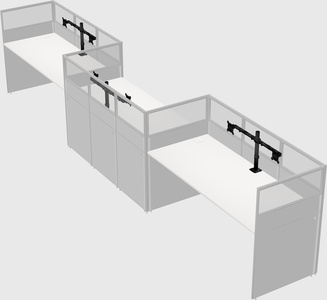 Rectangular cubicles