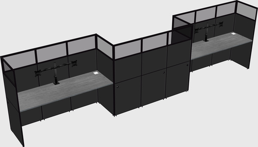 Rectangular cubicles