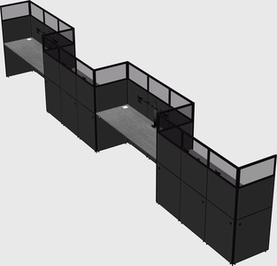 Cabines rectangulaires