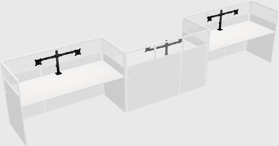Cabines rectangulaires