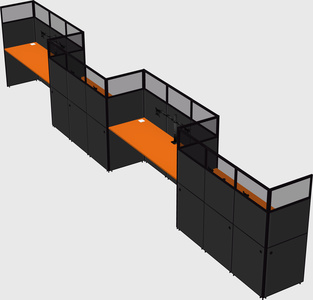 Rectangular cubicles