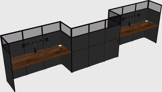 Rectangular cubicles