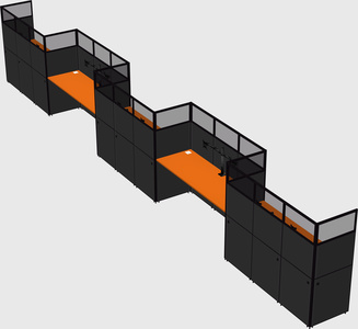 Cabines rectangulaires
