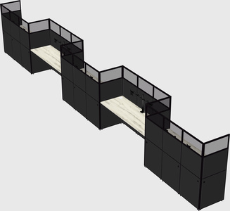 Rectangular cubicles