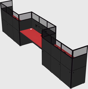 Rectangular cubicles