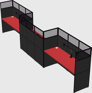 Rectangular cubicles