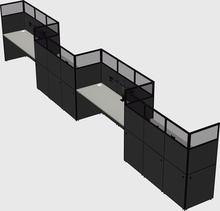 Cabines rectangulaires