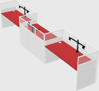 Rectangular cubicles