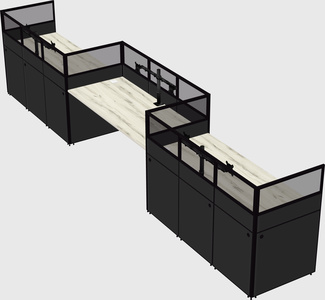 Rectangular cubicles