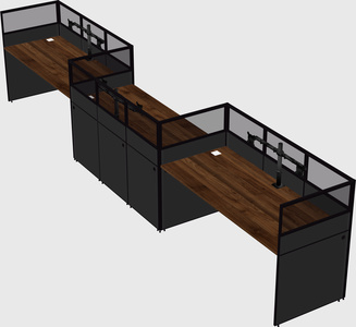 Rectangular cubicles