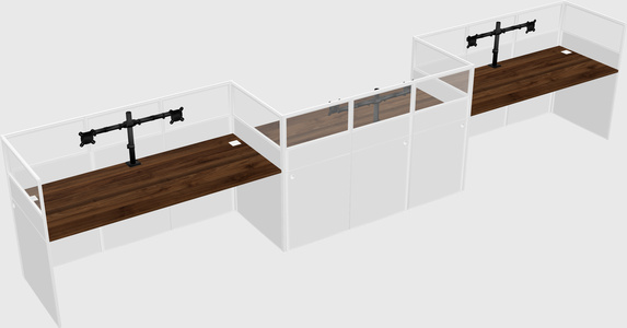 Rectangular cubicles