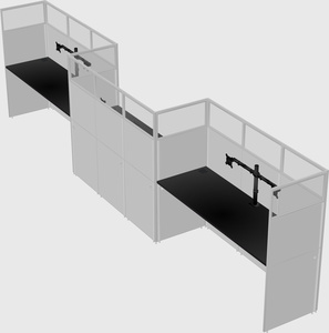 Cabines rectangulaires