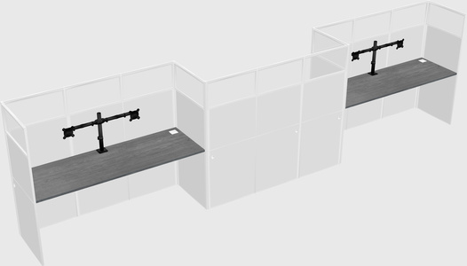 Cabines rectangulaires