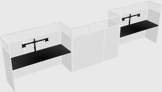 Cabines rectangulaires