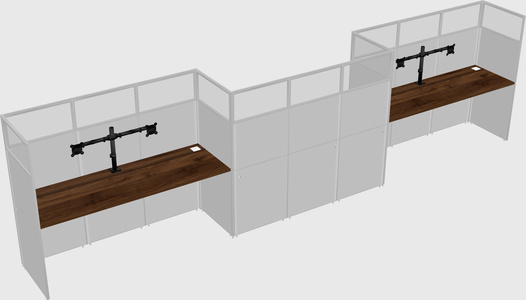 Rectangular cubicles