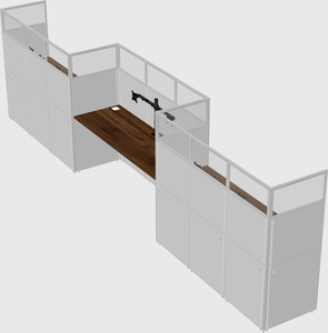 Rectangular cubicles