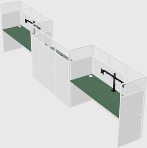 Rectangular cubicles