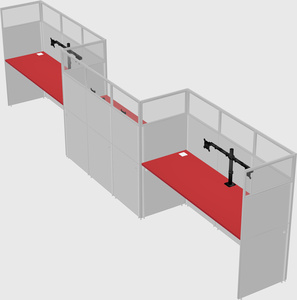 Rectangular cubicles
