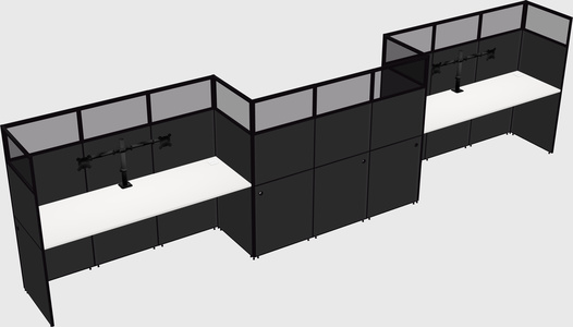 Cabines rectangulaires