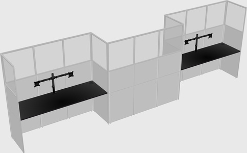 Rectangular cubicles