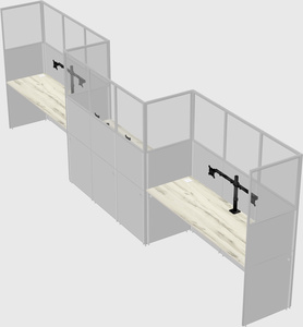 Rectangular cubicles