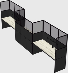 Rectangular cubicles