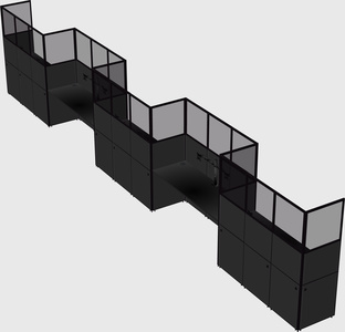 Rectangular cubicles
