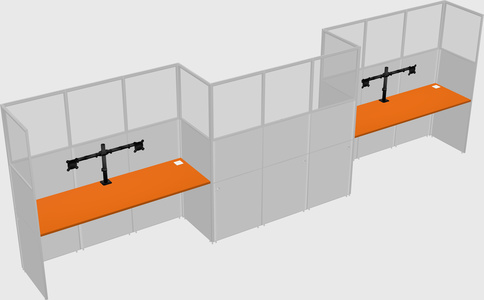 Rectangular cubicles