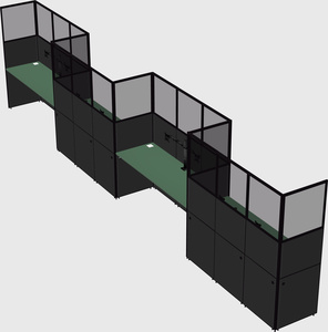 Rectangular cubicles