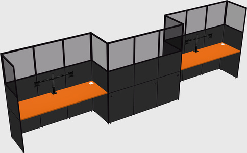 Rectangular cubicles