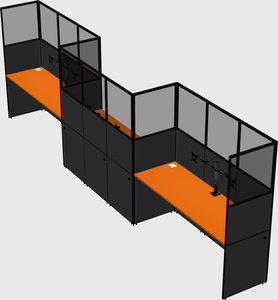 Rectangular cubicles