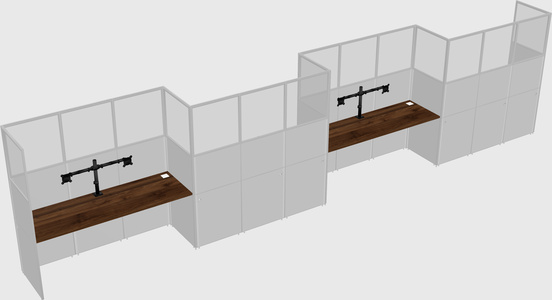 Rectangular cubicles