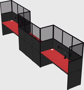 Rectangular cubicles