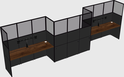Rectangular cubicles