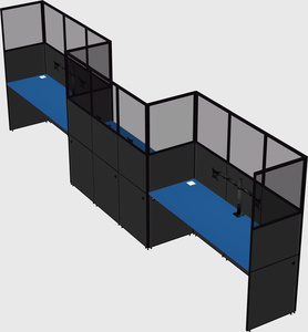 Cabines rectangulaires