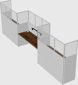 Rectangular cubicles