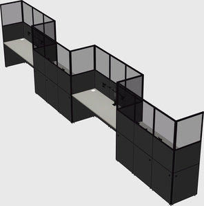 Rectangular cubicles